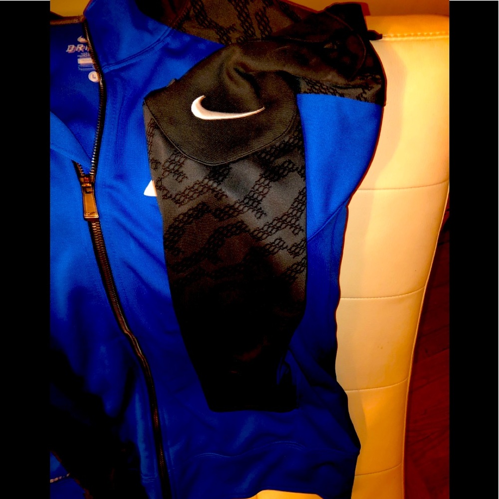 Mens xl nike duke dri fit zip up